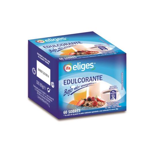 EDULCORANTE SOBRES IFA ELIGES P60 1G/U