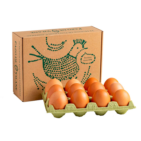 HUEVO GALLINA EN LIBERTAD  PAZO VILLANE 1U