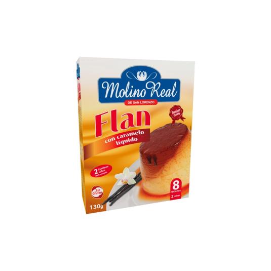 PREPARADO FLAN DOBLE CARAMELO MOLINO REAL 130GR