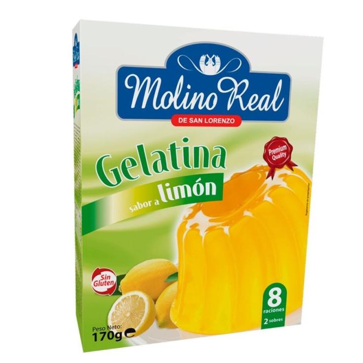 PREPARADO GELATINA LIMON MOLINO REAL 170G