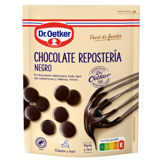 CHOCOLATE REPOSTERIA NEGRO DR OETKER 150G