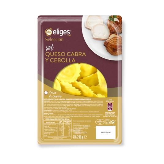 SOL QUESO CABRA/CEBOLLA IFA ELIGES 250G