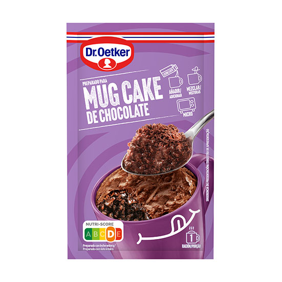 Preparado mug cake chocolate Dr oetker 70g