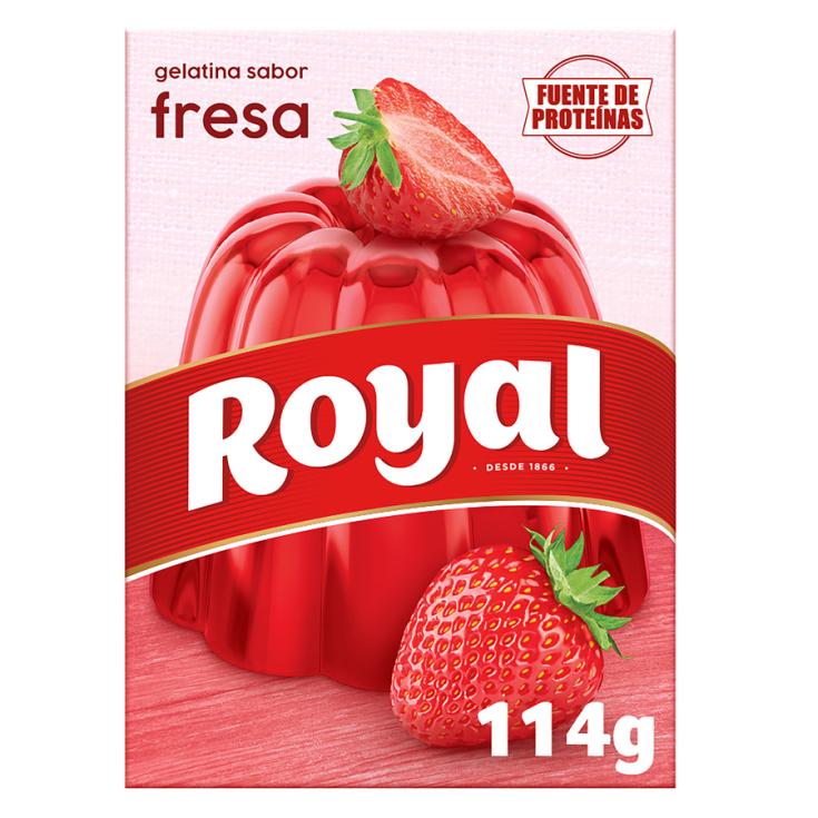 PREPARADO GELATINA FRESA ROYAL 170G