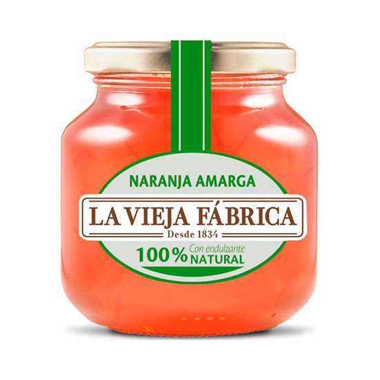 Mermelada cero naranja amarga La vieja fabrica 285g