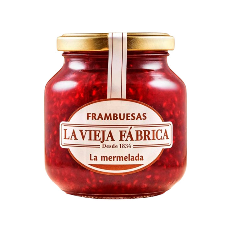 MERMELADA FRAMBUESA CRISTAL LA VIEJA FABRICA 280G