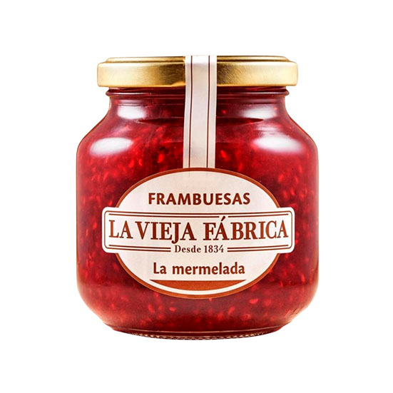 MERMELADA FRAMBUESA CRISTAL LA VIEJA FABRICA 280G