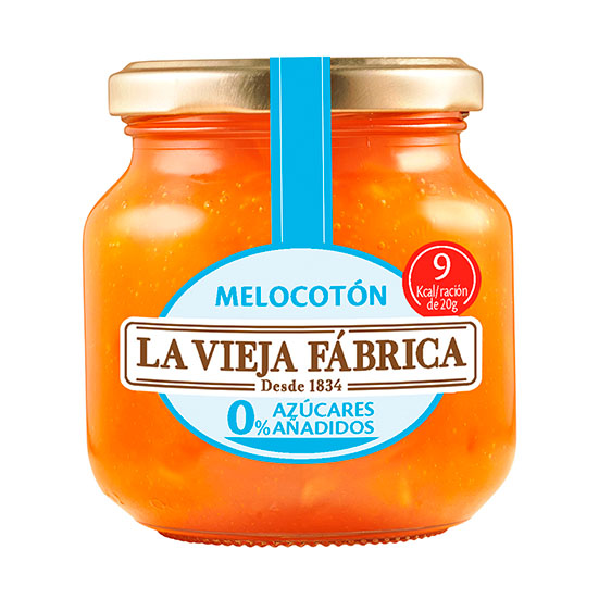 Mermelada 0% melocoton La vieja fabrica 245g