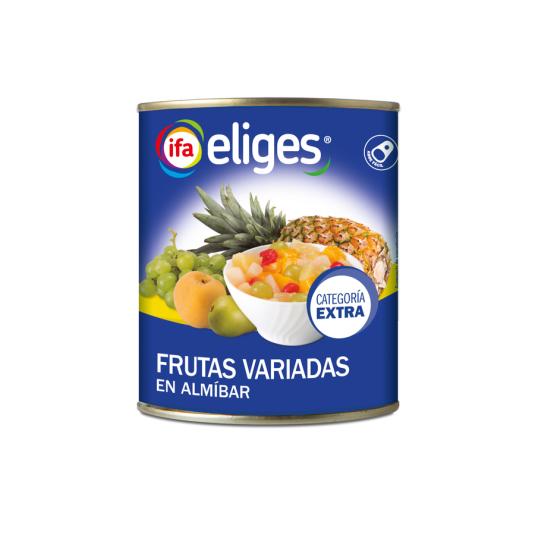 FRUTA ALMÍBAR CÓCTEL IFA ELIGES 480G ESCURR