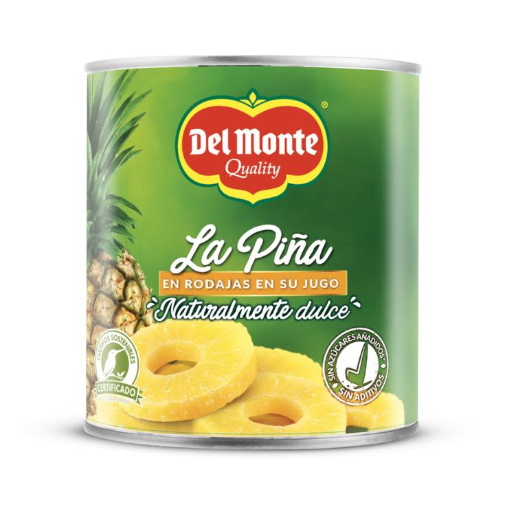 PIÑA JUGO EN RODAJAS DEL MONTE 825G