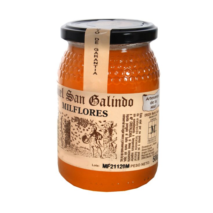 MIEL MIL FLORES SAN GALINDO 500G