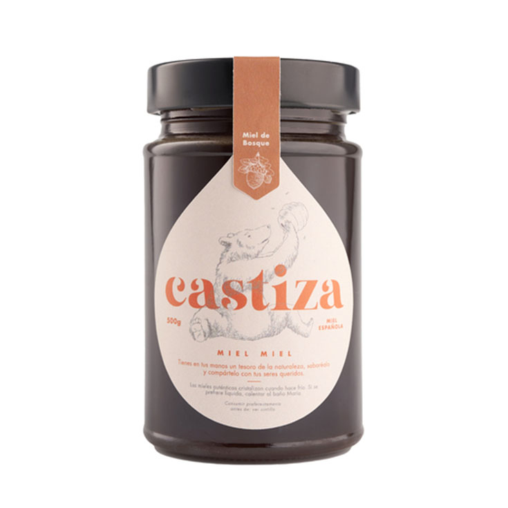 Miel de montaña Miel castiza 500g