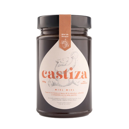 Miel de montaña Miel castiza 500g