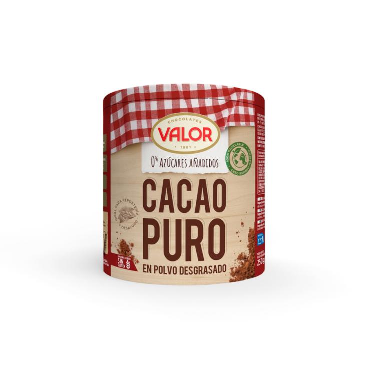 CACAO SOLUBLE 0% S/AZÚCAR PURO VALOR 250G