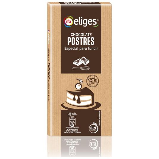 CHOCOLATE PARA POSTRES IFA ELIGES 200G