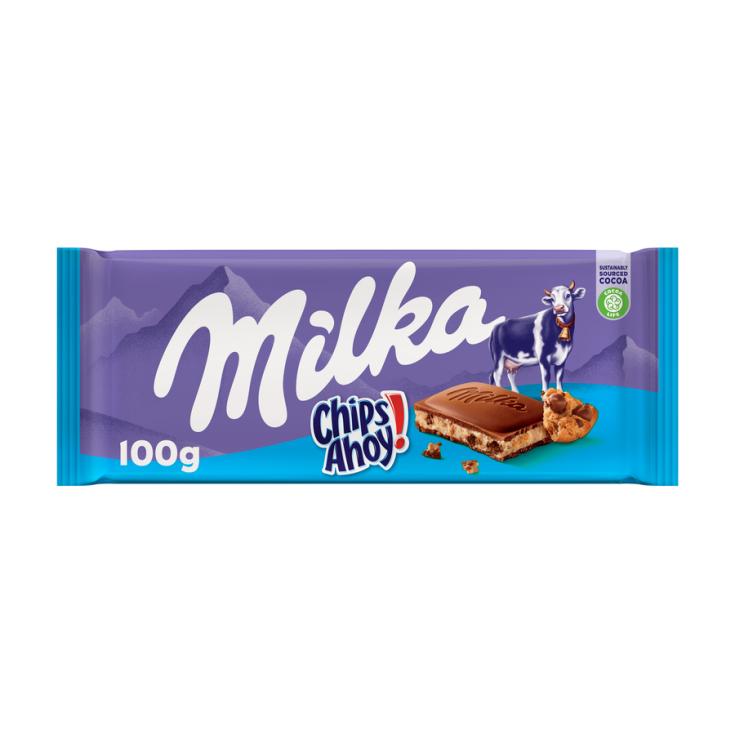 CHOCOLATE CHIPS AHOY MILKA 100G