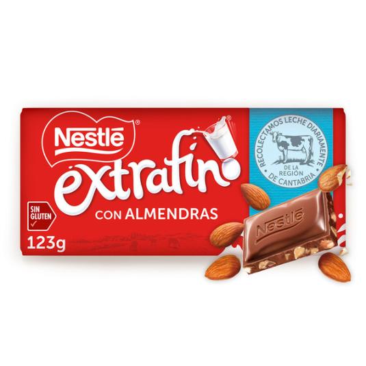 CHOCOLATE ALMENDRA NESTLÉ 123G