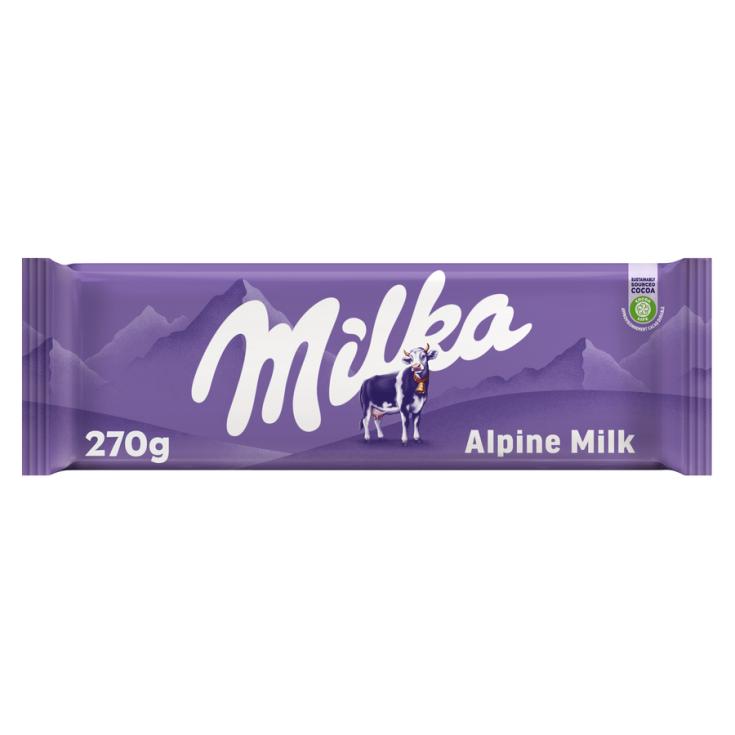 CHOCOLATE LECHE MILKA 270G