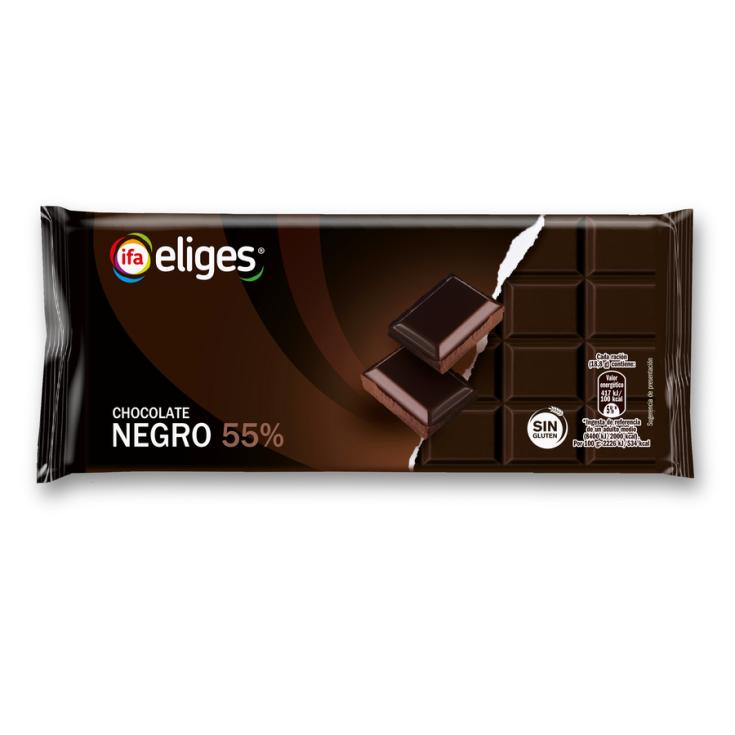 CHOCOLATE EXTRA NEGRO IFA ELIGES 150G