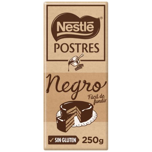 CHOCOLATE NEGRO PARA REPOSTERÍA NESTLÉ POSTRES 250G