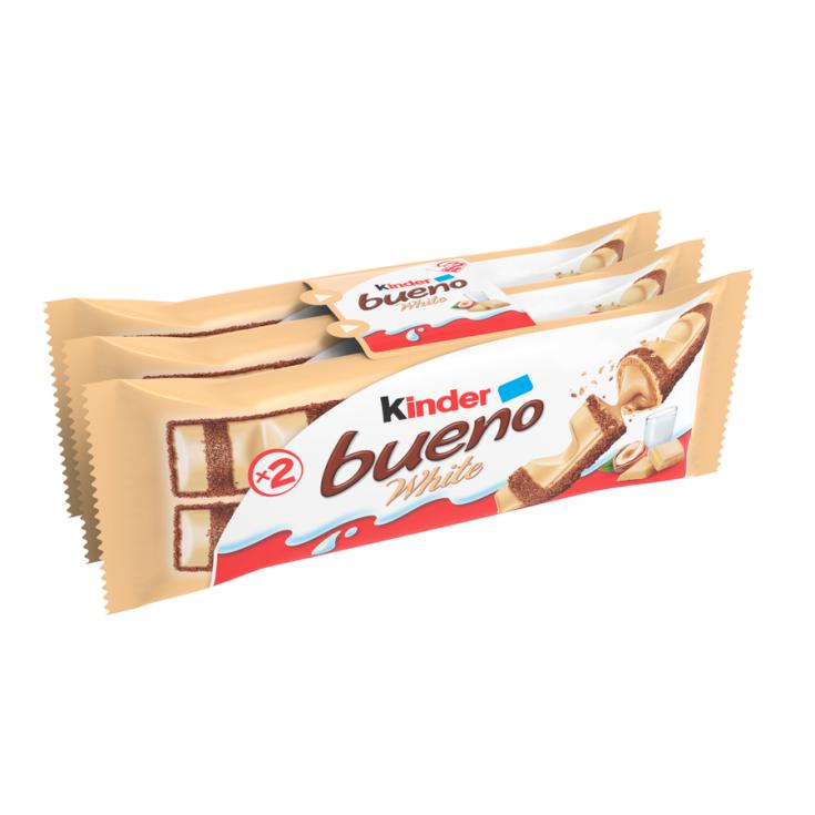 BARRITA CHOCO BLANCO Y AVELLANA KINDER BUENO P3 117G