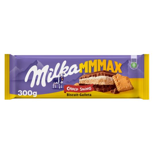 CHOCOLATE CON GALLETA MILKA 300G