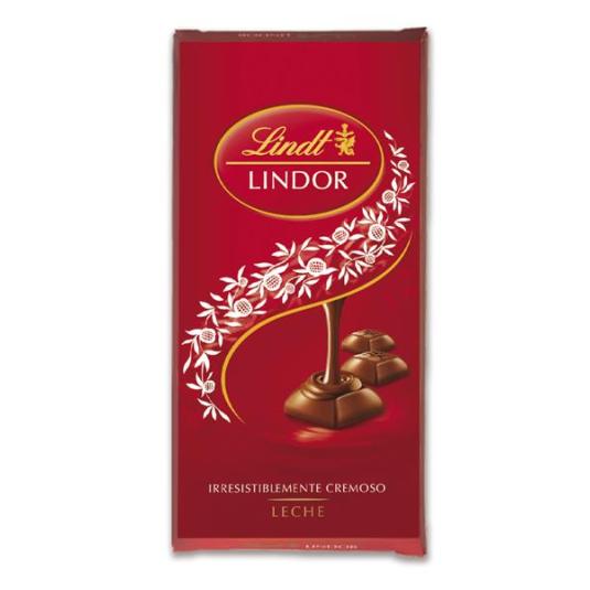 CHOCOLATE CON LECHE LINDOR LINDT 100G
