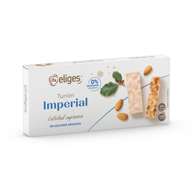 TURRÓN DURO S/AZÚCAR IFA ELIGES 200G