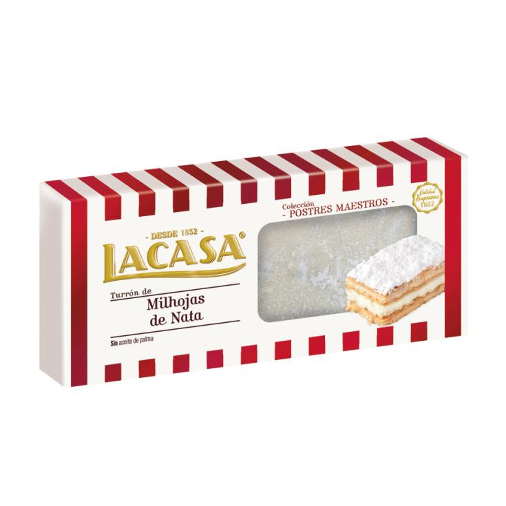 TURRON DE PRALINE MILHOJAS LACASA 200G