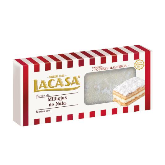 TURRON DE PRALINE MILHOJAS LACASA 200G