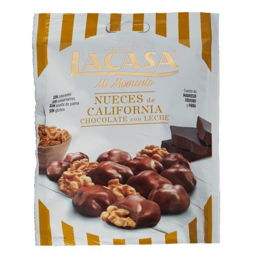 NUECES CHOCOLATE CON LECHE LACASA 115G