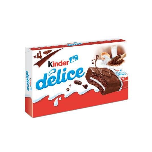 BIZCOCHITO CHOCOLATE CREMA Y AVELLANA KINDER DÉLICE P4-186G