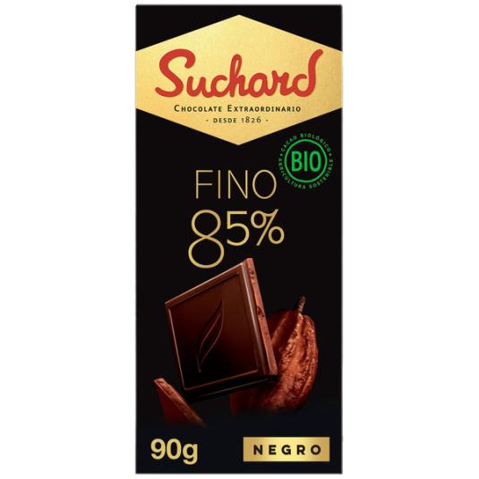 CHOCOLATE NEGRO 85% BIO SUCHARD 90G
