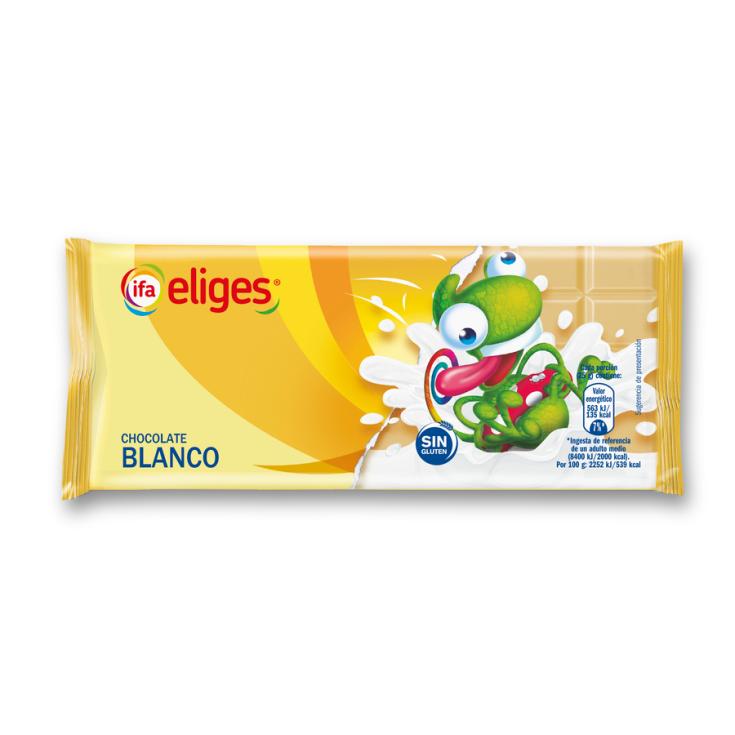 CHOCOLATE BLANCO IFA ELIGES 100G