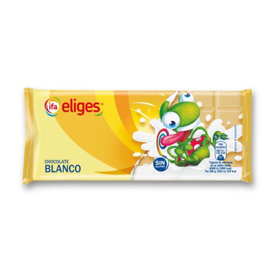 CHOCOLATE BLANCO IFA ELIGES 100G