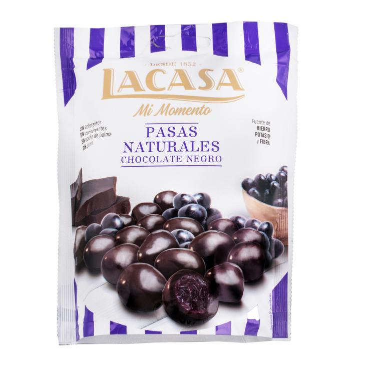 PASAS NATURALES CHOCOLATE NEGRO LACASA 150G