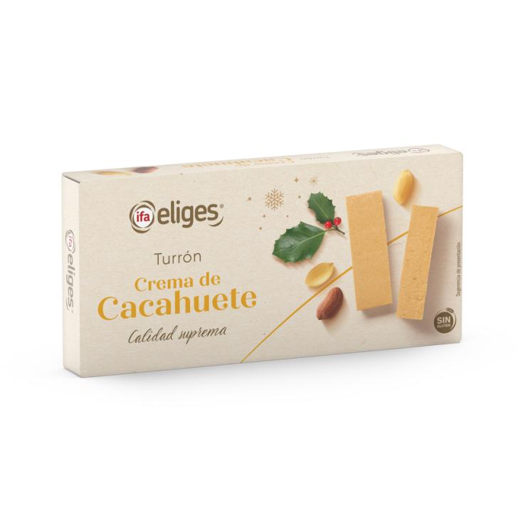 TURRON CACAHUETE TEXT BLANDA IFA ELIGES 200G