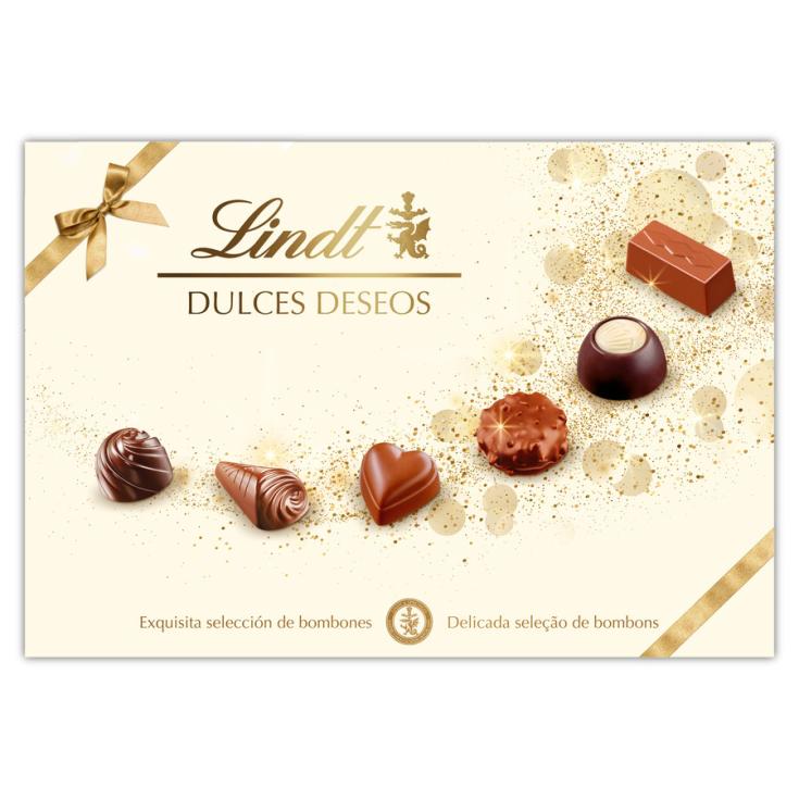 BOMBÓN SURTIDO DULCES DESEOS LINDT 337G