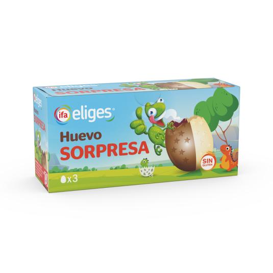 HUEVOS CHOCOLATE SORPRESA IFA ELIGES P3 20G/U