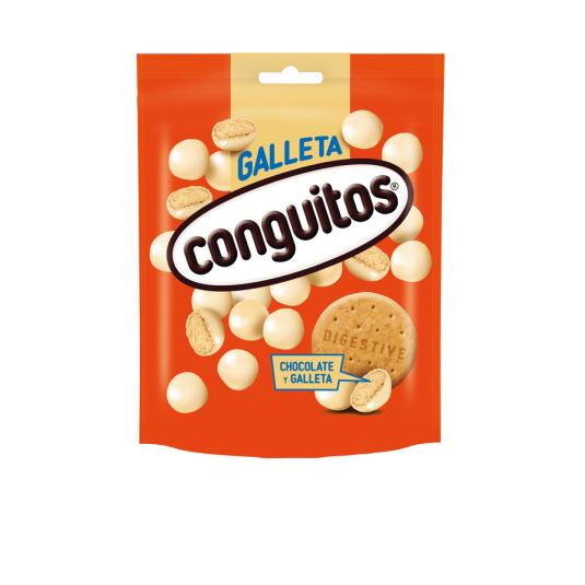 CONGUITOS GALLETA BLANCO LACASA 120G