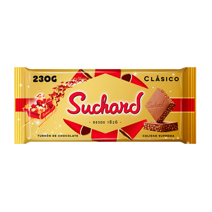 TURRÓN CHOCOLATE CRUJIENTE SUCHARD 230G