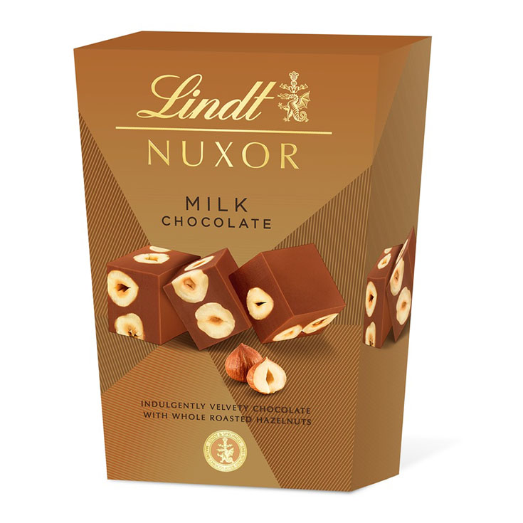 BOMBONES NUXOR C/LECHE LINDT 150G