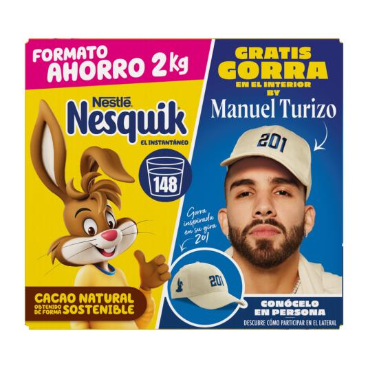 CACAO SOLUBLE ESTUCHE NESQUIK 2KG