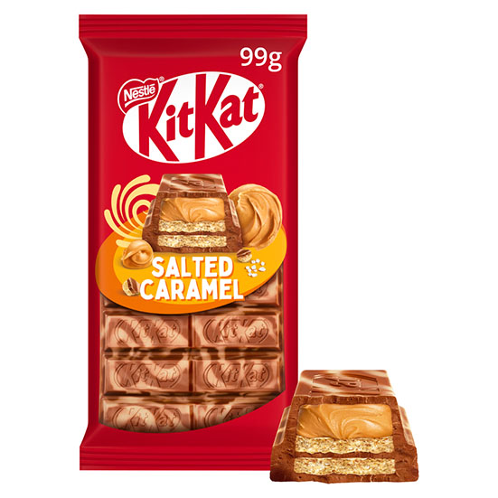 CHOCOLATE C/GALLETA CARAMELO SALADO KIT KAT 99G