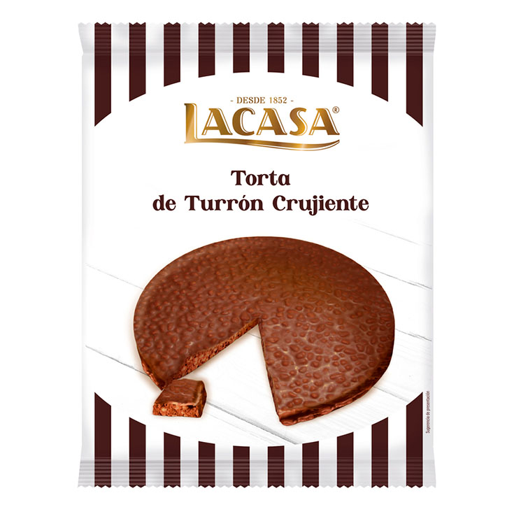 TORTA CRUJIENTE LECHE LACASA 125G