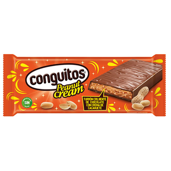 TURRON CREMA CACAHUETE CONGUITOS 200G