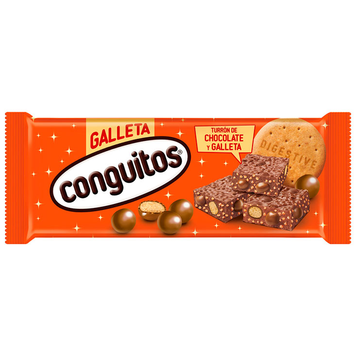 TURRON GALLETA CONGUITOS 180G