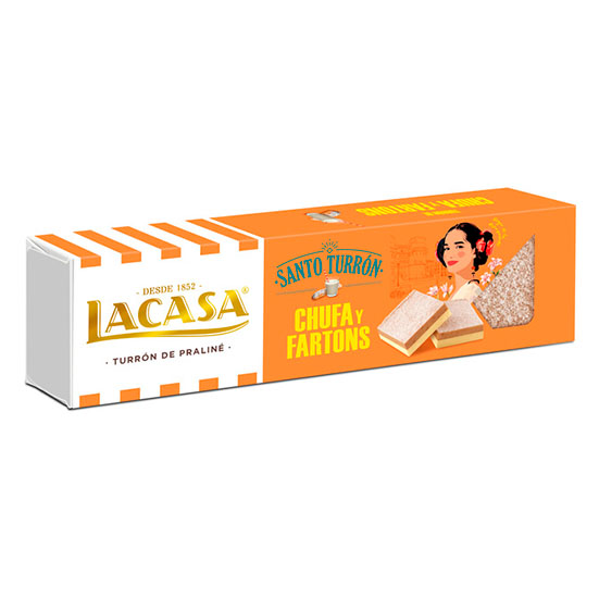 TURRON CHUFA Y FARTONS LACASA 150G