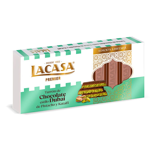 TURRON PISTACHO DUBAI LACASA 225G