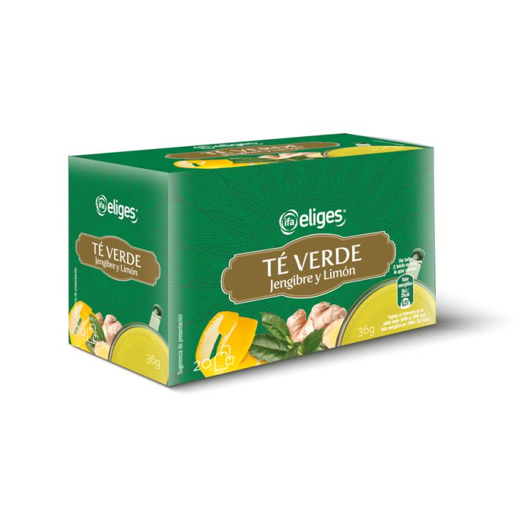 TE VERDE JENGIBRE/LIMON IFA ELIGES 20U